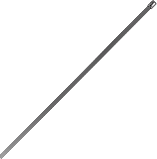 Хомут EKF AISI 304 7.9x360 мм нержавеющая сталь цвет серый 10 шт.