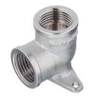 Водорозетка Stout 1/2 ВР(г) х 1/2 ВР(г) никелированная латунная (SFT-0039-000012)