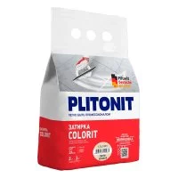Затирка цементная Plitonit Colorit светло-бежевая 2 кг