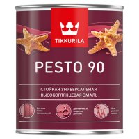 Алкидная эмаль Tikkurila высокоглянцевая, 0.9 л