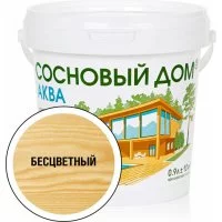 Акриловый декоративный антисептик для дерева ЗАО Декарт «Сосновый Дом» АКВА