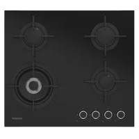 Газовая варочная панель Hotpoint HG 62I/BK 59 см 4 конфорки цвет черный