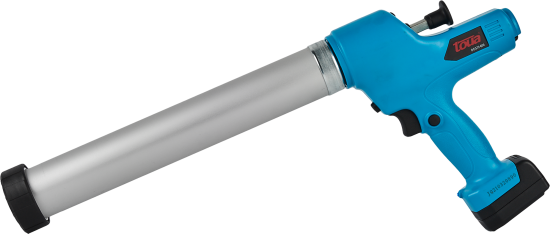 Пистолет аккумуляторный для герметика и монтажного клея Toua DCG72-600, 7.2 В Li-Ion 2x1.5 Ач