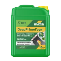 Грунтовка Glims DeepPrime Грунт 10 л