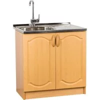 Тумба SANTREK 80*50 бук (2 дверцы) фасад МДФ