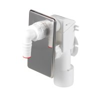 Сифон для стиральной машины Alcadrain скрытого монтажа белый (APS3/AG210321100)
