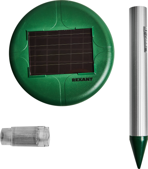 Ультразвуковой отпугиватель змей Rexant на солнечной батарее 71-0027
