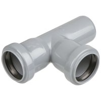 Тройник Политэк 40x40x40/87° полипропилен