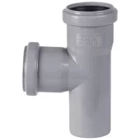 Тройник Политэк 50x50x50/87° полипропилен