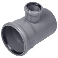 Тройник Политэк 110x110x50/87° полипропилен