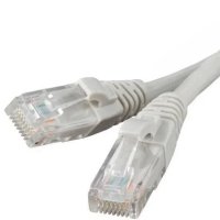 Патч-корд компьютерный UTP CAT5e 4х2х0,511 мм PVC Ripo серый (0,5 м)