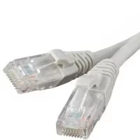 Патч-корд компьютерный UTP CAT5e 4х2х0,511 мм PVC Ripo серый (0,5 м)