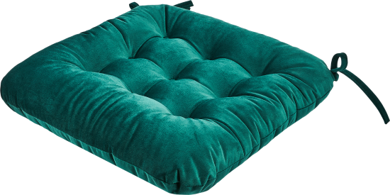 Подушка на сиденье Linen Way «Exotic 1» 40x36 см цвет зеленый