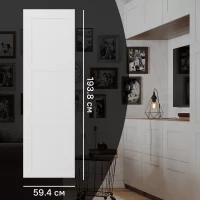 Дверь для шкафа Лион Реймс 59.4x193.8x1.6 см ЛДСП цвет белый