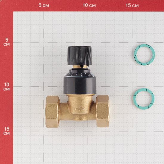Клапан балансировочный перепускной Stout 3/4 ВР(г) 0,2-2,5 бар (SDG-0019-000005)
