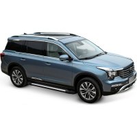 Пороги на автомобиль для GAC GS8 Гак джи эс 8 I 2019-н.в. Rival Bmw-Style