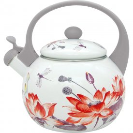 Эмалированный чайник appetite Lotus