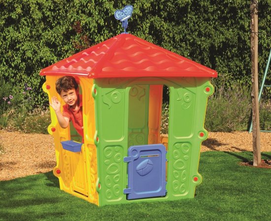 Домик игровой полипропилен 108x108x152 см цвет разноцветный