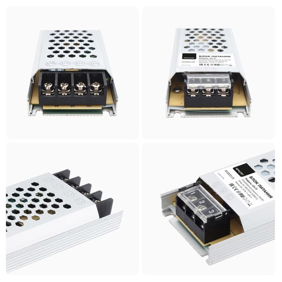 Блок питания для светодиодной ленты Apeyron 220/24 В 100 Вт IP20 (03-71)