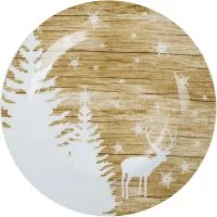 Набор тарелок Nouvelle winter forest, 27 см