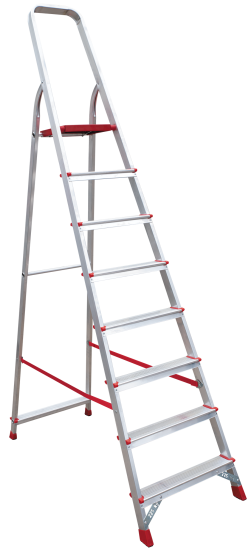 Стремянка Новая Высота Артель 3110 8 ступеней алюминий