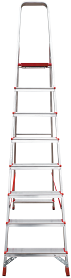Стремянка Новая Высота Артель 3110 8 ступеней алюминий