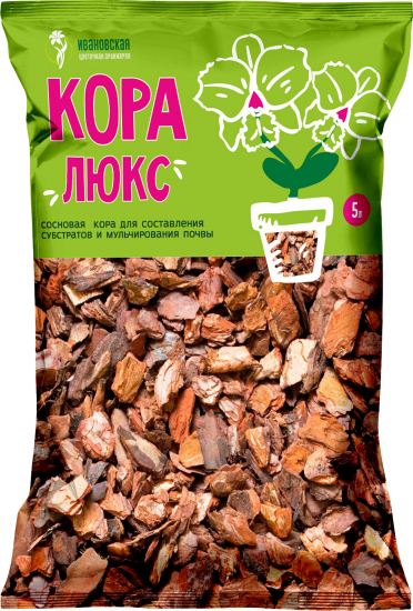 Кора ангарской сосны Люкс 5 л