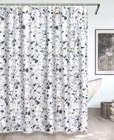Штора для ванной Bath Plus Terrazzo CH-21264 180x180 см цвет белый черный серый