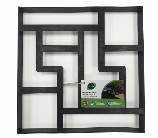 Форма для заливки дорожки GEOLIA 40x40x4 модерн