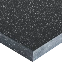 Столешница Найт 120x80x2 см искусственный камень цвет чёрный