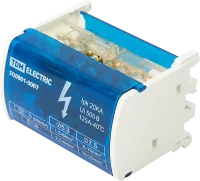 Шина N TDM Electric на DIN-рейку в корпусе 2x7групп