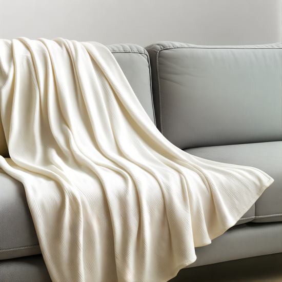 Плед Inspire Flandria 200x220 см микрофибра цвет экрю Cream 5