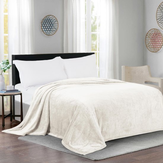 Плед Inspire Flandria 200x220 см микрофибра цвет экрю Cream 5