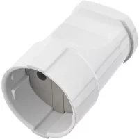 Розетка Düwi 10 А 230 В белая (30456 2)