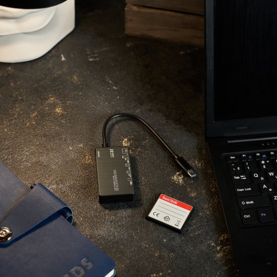 Картридер USB Type-C Rexant для SDXC/SDHC/SD/MMC (18-4118)