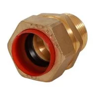 Соединитель Kofulso 15 мм х 1/2 НР(ш) для газа для гофрированных труб