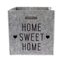 Органайзер для хранения Sweet Home 300х300х300 мм складной светло-серый