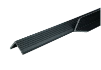 Уголок торцевой для террасной доски T-Decks 56x56x4000 мм ДПК цвет графит