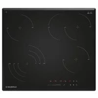 Варочная панель электрическая Maunfeld CVCE594SSMDBK LUX 4 конфорки черная