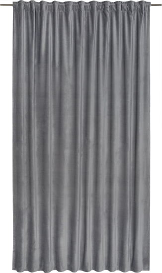 Штора со скрытыми петлями Inspire Tony 200x280 см цвет серый Granit 3