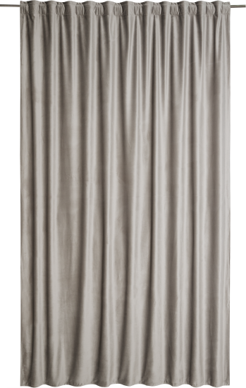 Штора со скрытыми петлями Inspire Tony 200x280 см цвет серо-коричневый