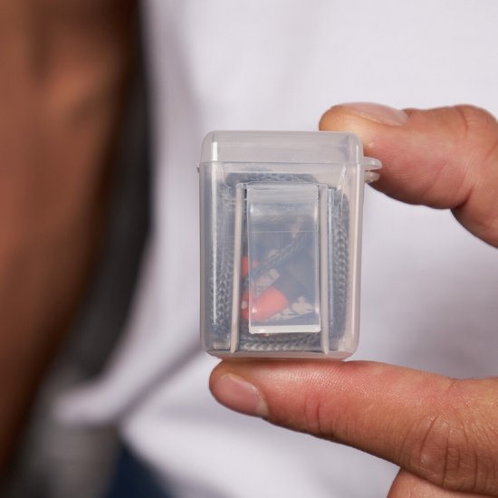 Беруши Delta Plus Conicfir050 на шнурке многоразовые (WRUCONICFIR50OR)