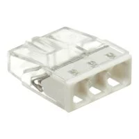 Клемма на 3 провода Stekker 49834 0,5-2,5 кв.мм самозажимная с пастой (20 шт.) (49834)