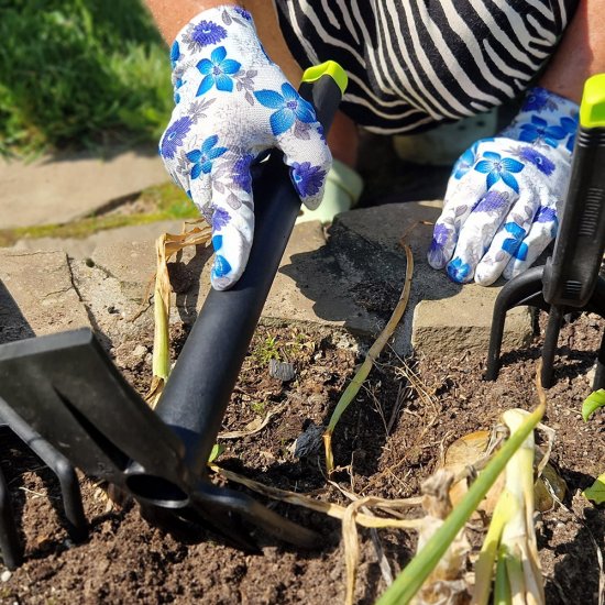 Мотыга Adrianoplast 80 мм с черенком из полиамида (Р1255)