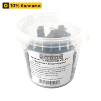 Крепеж для доски Terradeck 8.5x90x90 мм пластик вельвет 25 шт.