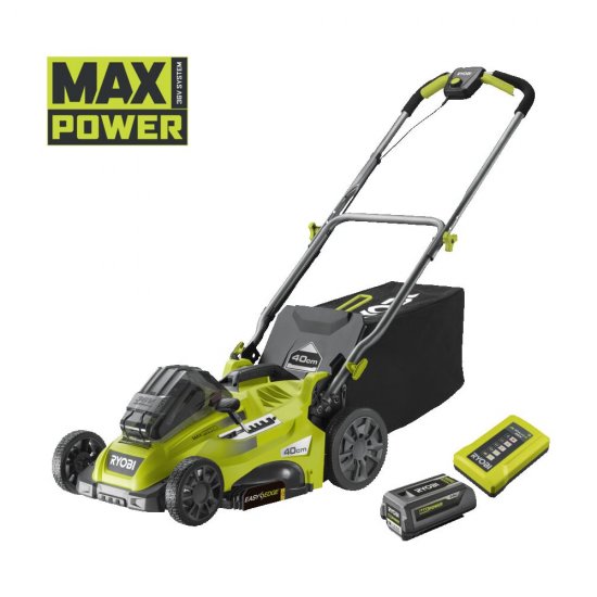 Бесщеточная газонокосилка Ryobi RLM36x41H50G