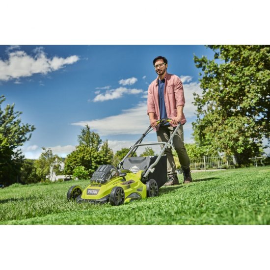 Бесщеточная газонокосилка Ryobi RLM36x41H50G