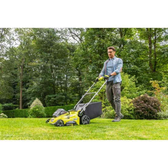 Бесщеточная газонокосилка Ryobi RLM36x41H50G