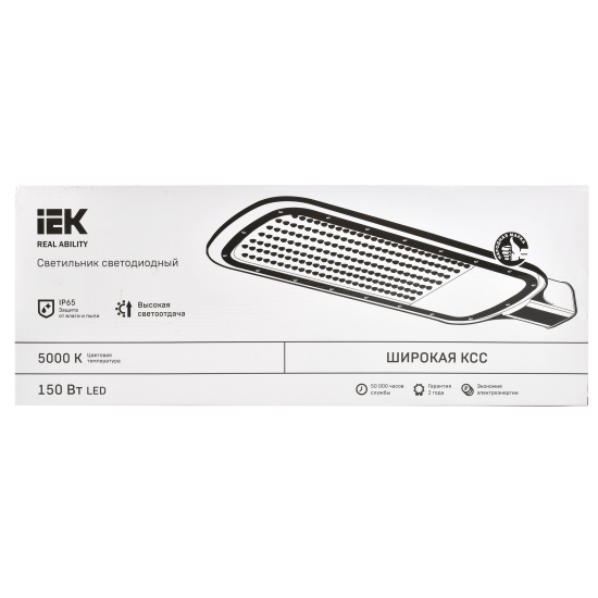 Светильник светодиодный уличный IEK «ДКУ» 150 Вт 5000 К IP65