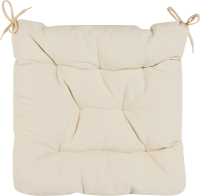 Подушка для садовой мебели Linen Way 44x44 см цвет кремовый